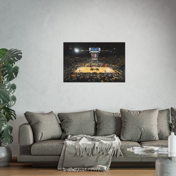 Michigan Wolverines Crisler Center Fine Art Posters - Image 2