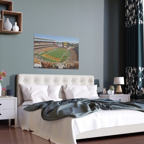 Baylor Bears McLane Stadium Indoor and Outdoor Silk Posters