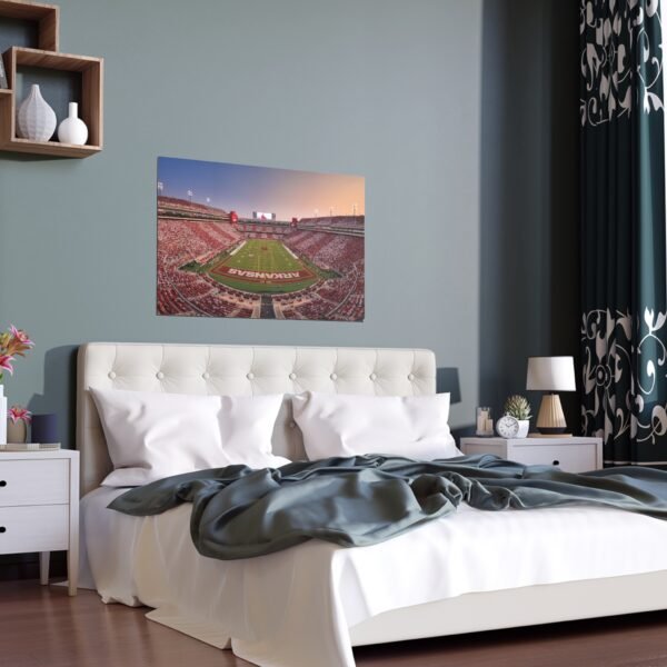 Arkansas Razorbacks Bud Walton Arena Indoor and Outdoor Silk Posters
