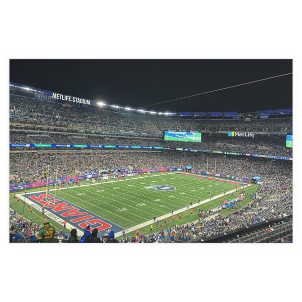 New York Giants MetLife Stadium Indoor and Outdoor Silk Posters - Image 2