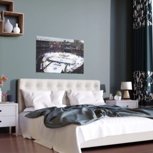 2014 Stadium Series Yankee Stadium - New York Rangers vs  New Jersey Devils Indoor and Outdoor Silk Posters