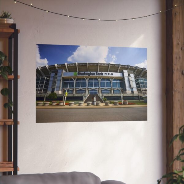 Cleveland Browns Huntington Bank Field Fine Art Posters - Image 3
