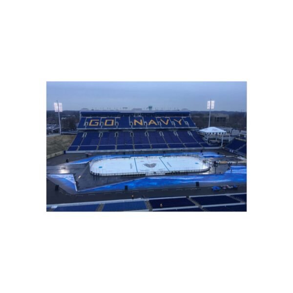 2018 Stadium Series Navy-Marine Corps Memorial Stadium - Toronto Maple Leafs vs Washington Capitals Fine Art Posters