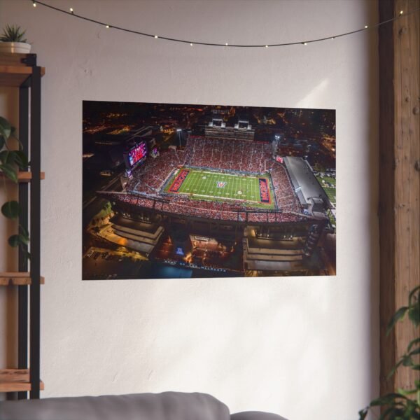 Arizona Wildcats Arizona Stadium Fine Art Posters - Image 3