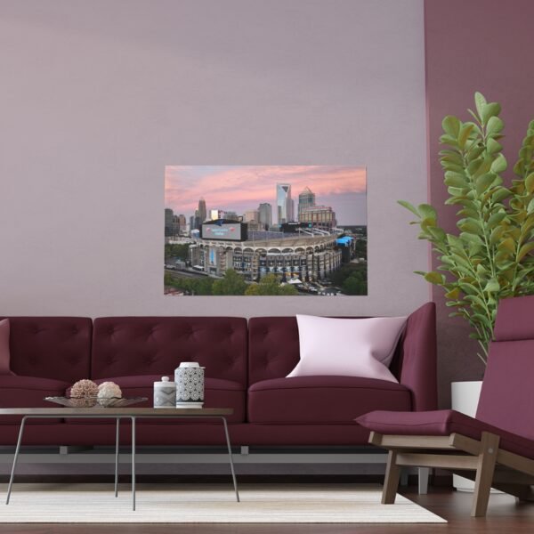 Carolina Panthers Bank of America Stadium Indoor and Outdoor Silk Posters - Image 3