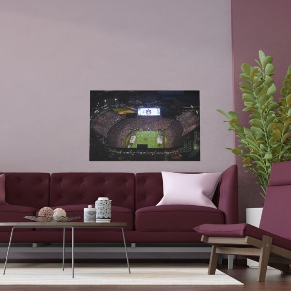 Auburn Tigers Pat Dye Field at Jordan-Hare Stadium Indoor and Outdoor Silk Posters - Image 3