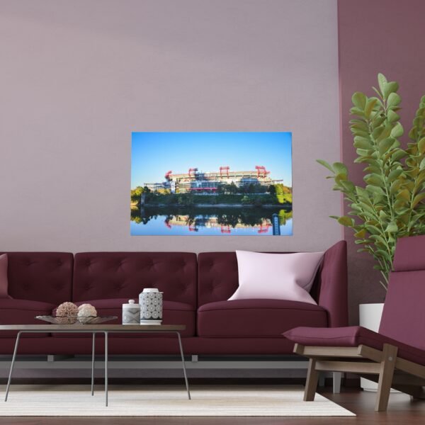 Tennessee Titans Nissan Stadium Indoor and Outdoor Silk Posters - Image 3