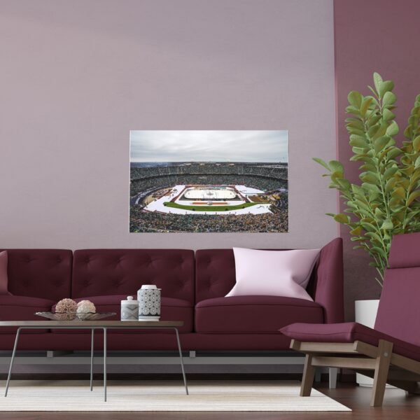 2020 Winter Classic Cotton Bowl Stadium - Nashville Predators vs  Dallas Stars Indoor and Outdoor Silk Posters - Image 3