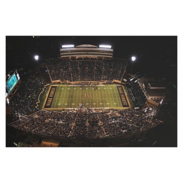 Wake Forest Demon Deacons Allegacy Federal Credit Union Stadium Indoor and Outdoor Silk Posters - Image 2