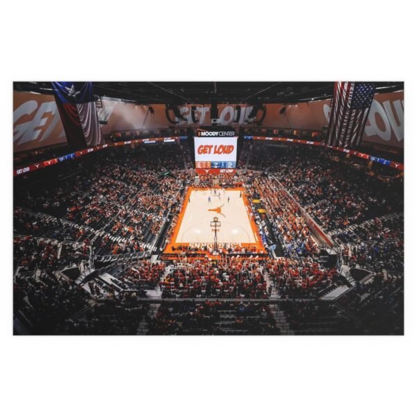 Texas Longhorns Moody Center Indoor and Outdoor Silk Posters - Image 2