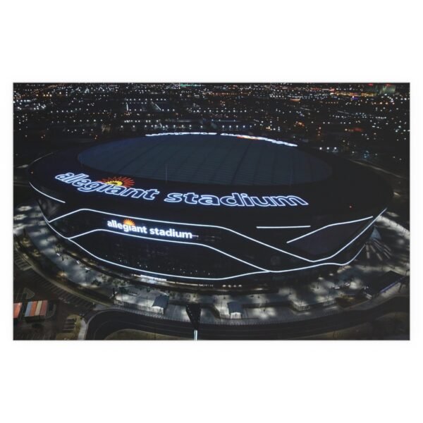 Las Vegas Raiders Allegiant Stadium Indoor and Outdoor Silk Posters - Image 2