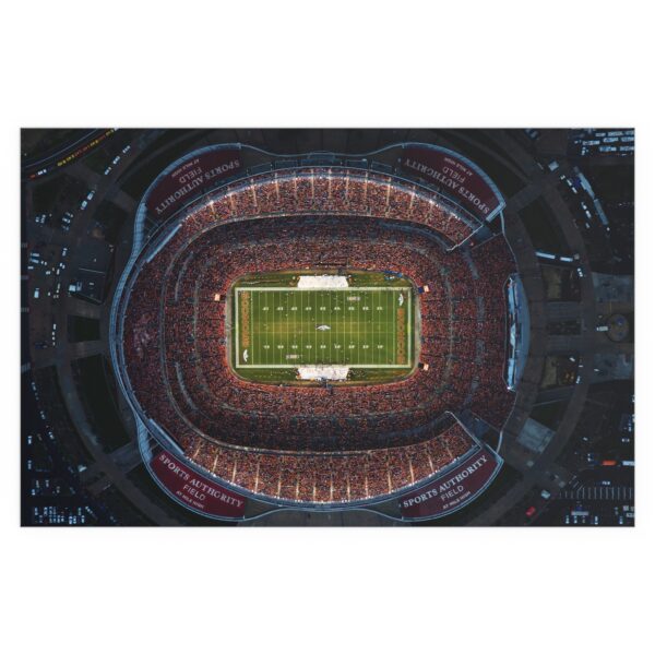Denver Broncos Empower Field at Mile High Indoor and Outdoor Silk Posters - Image 2