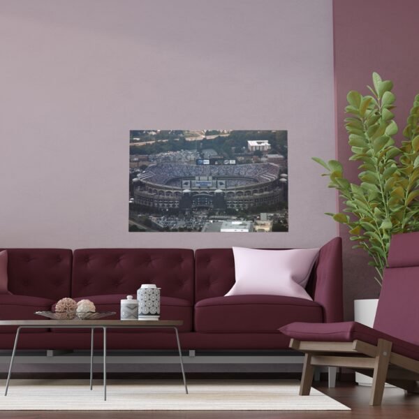 Carolina Panthers Bank of America Stadium Indoor and Outdoor Silk Posters - Image 3