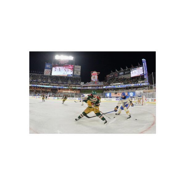 2022 Winter Classic Target Field - St. Louis Blues vs Minnesota Wild Fine Art Posters