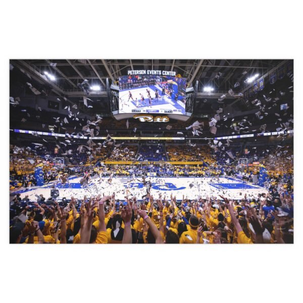 Pittsburgh Panthers Petersen Events Center Indoor and Outdoor Silk Posters - Image 2