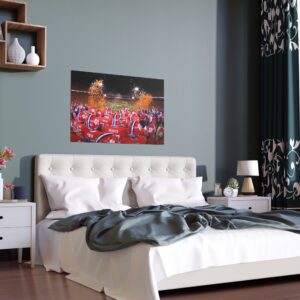 Clemson Tigers Memorial Stadium Indoor and Outdoor Silk Posters
