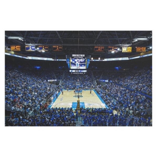 UCLA Bruins Pauley Pavilion Indoor and Outdoor Silk Posters - Image 2