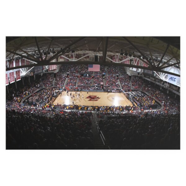 Boston College Eagles Conte Arena Indoor and Outdoor Silk Posters - Image 2
