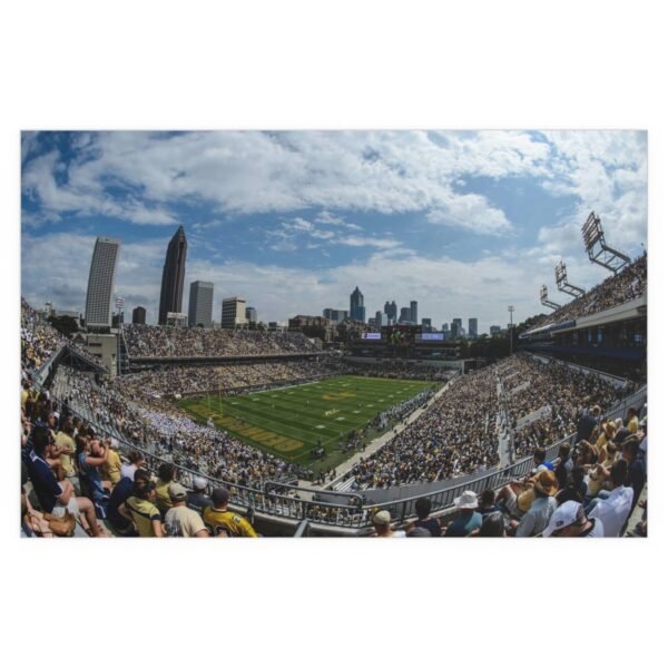 Georgia Tech Yellow Jackets Hank McCamish Pavilion Indoor and Outdoor Silk Posters - Image 2