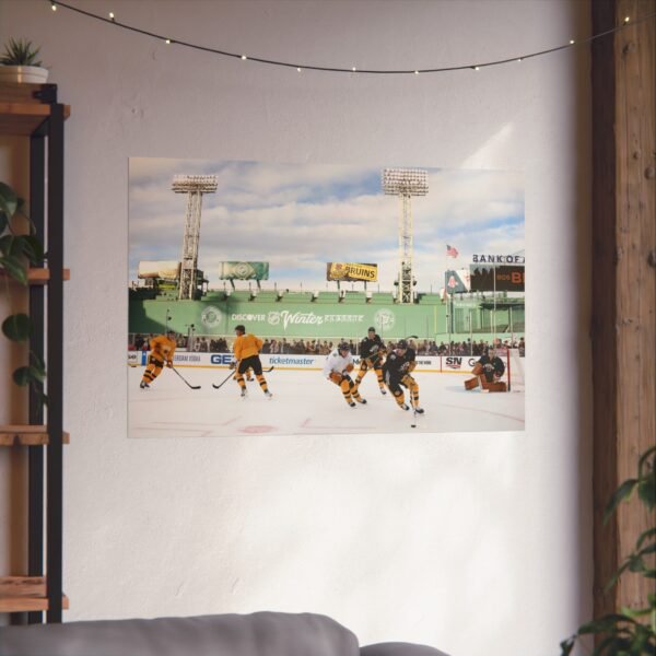 2023 Winter Classic Fenway Park - Pittsburgh Penguins vs Boston Bruins Fine Art Posters - Image 3