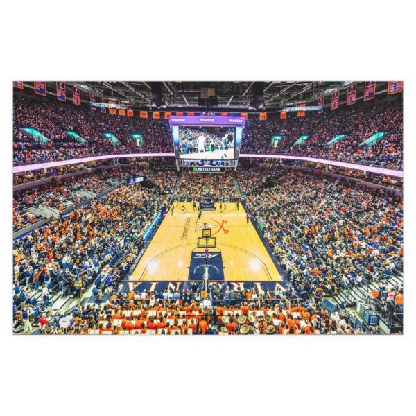 Virginia Cavaliers John Paul Jones Arena Indoor and Outdoor Silk Posters - Image 2