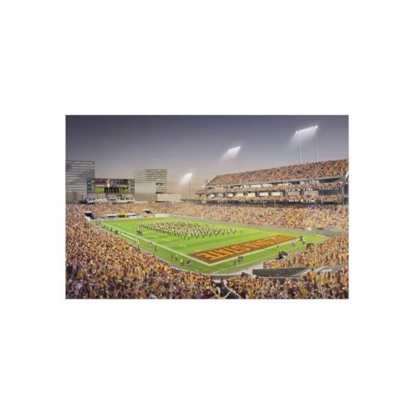 Arizona State Sun Devils Mountain America Stadium Fine Art Posters