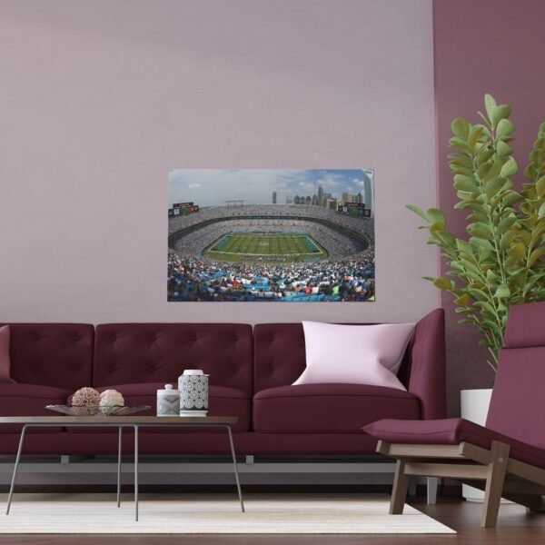 Carolina Panthers Bank of America Stadium Indoor and Outdoor Silk Posters - Image 3