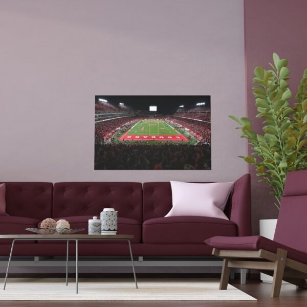 Houston Cougars TDECU Stadium Indoor and Outdoor Silk Posters - Image 3