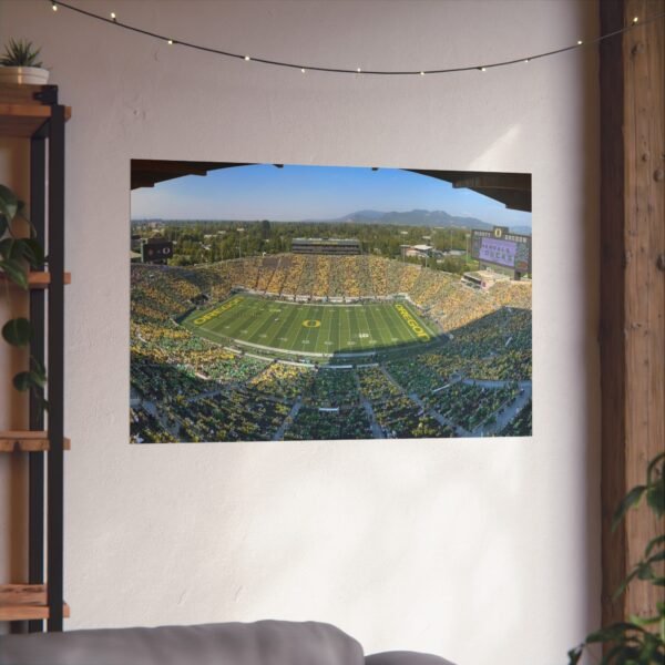 Oregon Ducks Autzen Stadium Fine Art Posters - Image 3