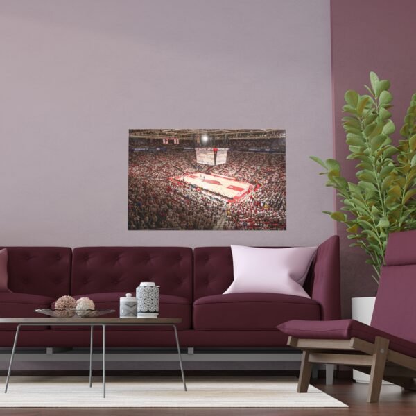Arkansas Razorbacks Bud Walton Arena Indoor and Outdoor Silk Posters - Image 3