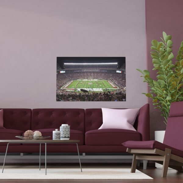 Alabama Crimson Tide Saban Field at Bryant–Denny Stadium Indoor and Outdoor Silk Posters - Image 3