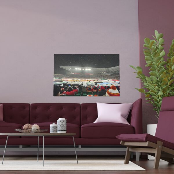 2019 Heritage Classic Mosaic Stadium - Calgary Flames vs Winnipeg Jets Indoor and Outdoor Silk Posters - Image 3