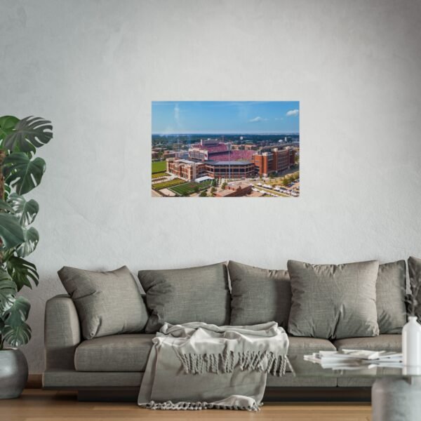 Oklahoma Sooners Gaylord Family Oklahoma Memorial Stadium Fine Art Posters - Image 2