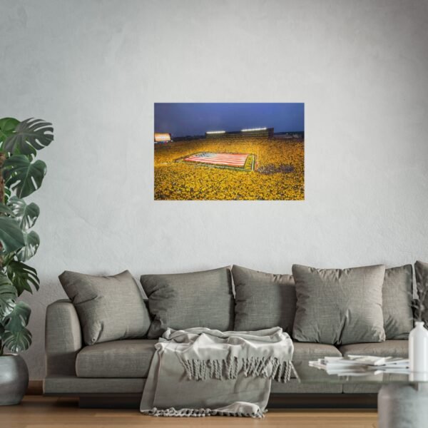 Michigan Wolverines Michigan Stadium Fine Art Posters - Image 2