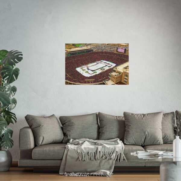 2019 Winter Classic Notre Dame Stadium - Boston Bruins vs Chicago Blackhawks Fine Art Posters - Image 2