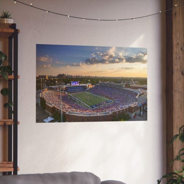 SMU Mustangs Gerald J. Ford Stadium Fine Art Posters - Image 3