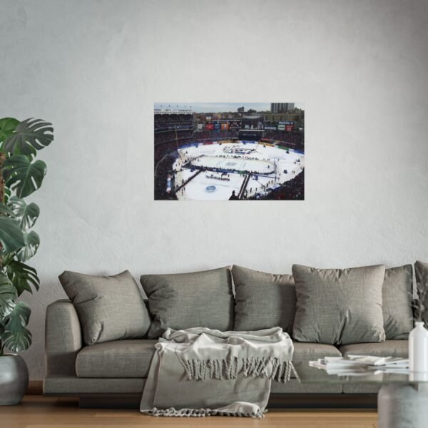 2014 Stadium Series Yankee Stadium - New York Rangers vs  New Jersey Devils Fine Art Posters - Image 2