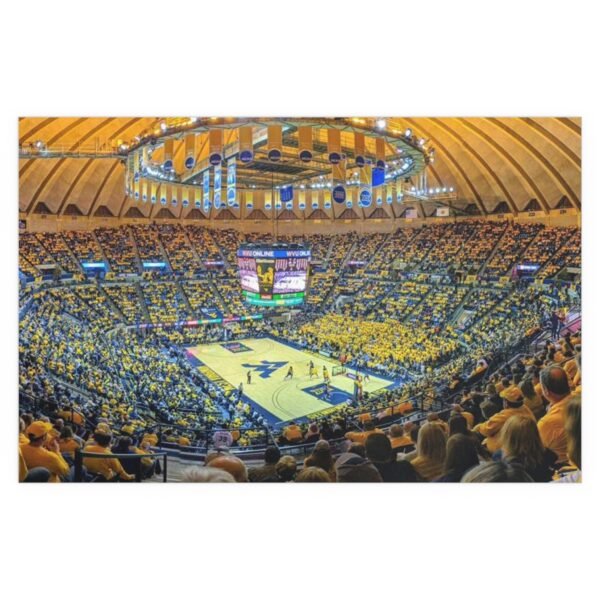 West Virginia Mountaineers WVU Coliseum Indoor and Outdoor Silk Posters - Image 2