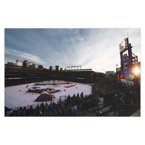 2016 Stadium Series Coors Field - Detroit Red Wings vs Colorado Avalanche Fine Art Posters - Image 2