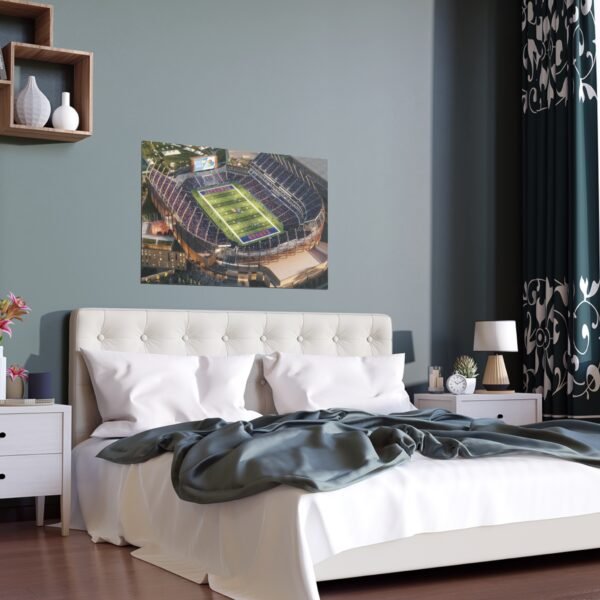 Kansas Jayhawks David Booth Kansas Memorial Stadium Indoor and Outdoor Silk Posters