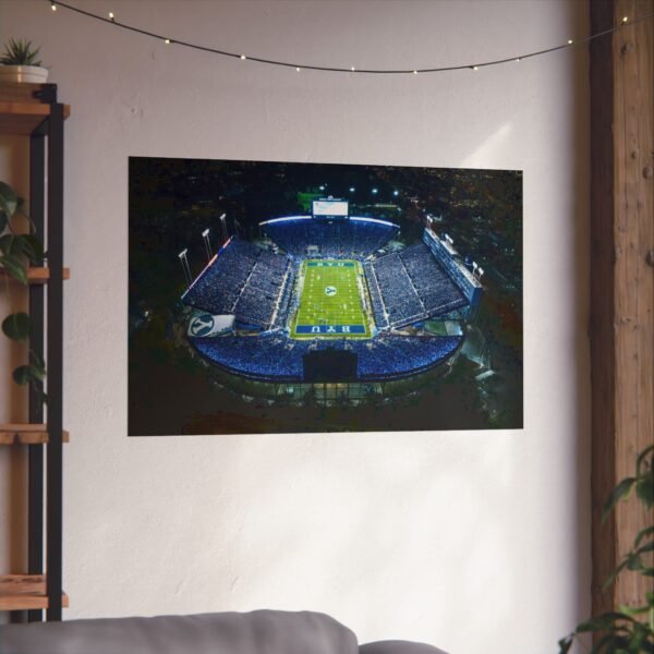 BYU Cougars LaVell Edwards Stadium Fine Art Posters - Image 3