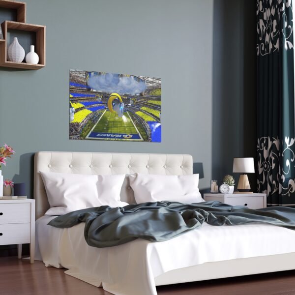 Los Angeles Rams SoFi Stadium Indoor and Outdoor Silk Posters