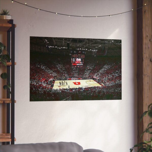 Utah Utes Jon M. Huntsman Center Fine Art Posters - Image 3