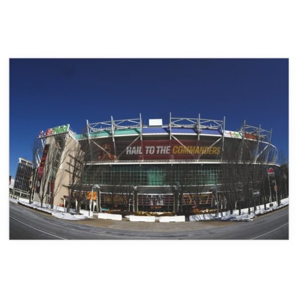 Washington Commanders Northwest Stadium Indoor and Outdoor Silk Posters - Image 2