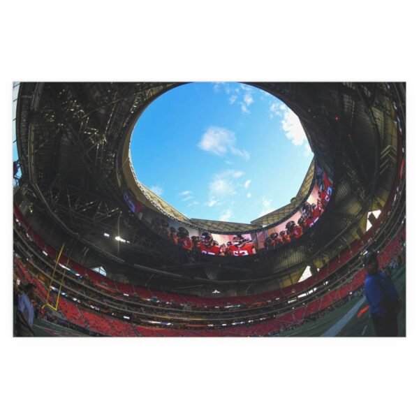 Atlanta Falcons Mercedes-Benz Stadium Indoor and Outdoor Silk Posters - Image 2