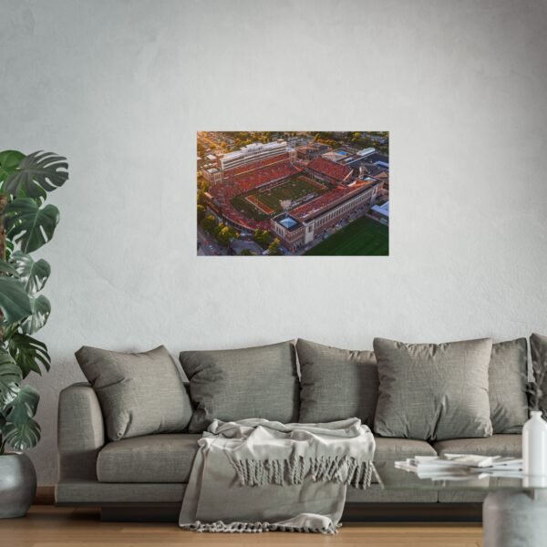 Illinois Fighting Illini Memorial Stadium Fine Art Posters - Image 2