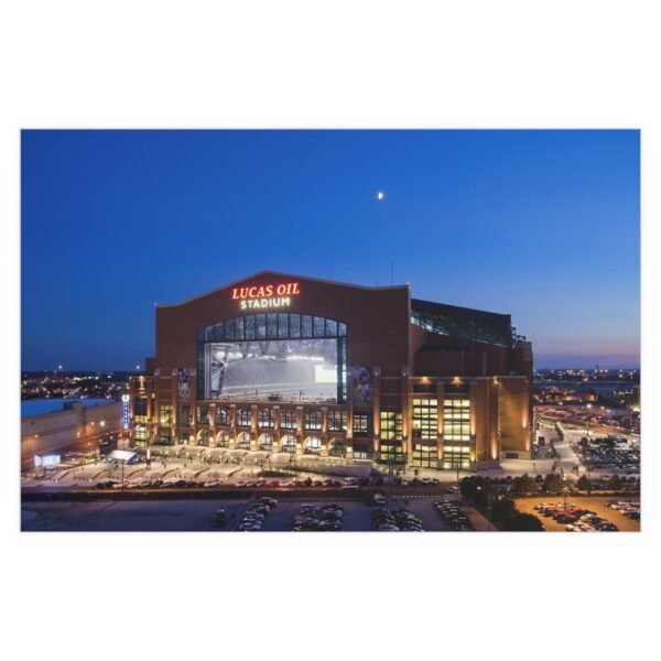 Indianapolis Colts Lucas Oil Stadium Indoor and Outdoor Silk Posters - Image 2