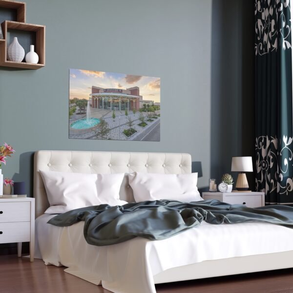 South Carolina Gamecocks Colonial Life Arena Indoor and Outdoor Silk Posters