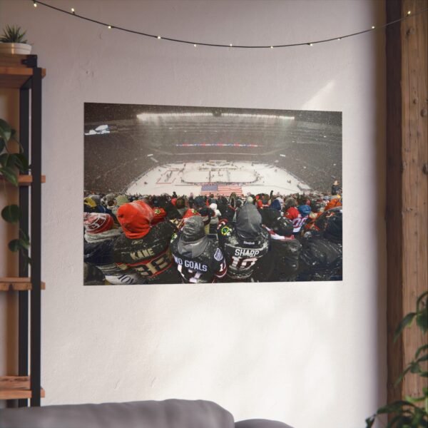2014 Stadium Series Soldier Field - Pittsburgh Penguins vs Chicago Blackhawks Fine Art Posters - Image 3
