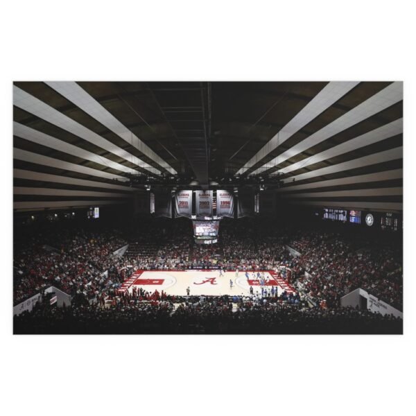 Alabama Crimson Tide Coleman Coliseum Indoor and Outdoor Silk Posters - Image 2